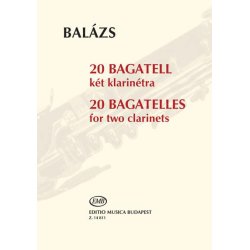 20 Bagatelles for two clarinets