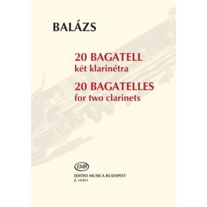 20 Bagatelles for two clarinets