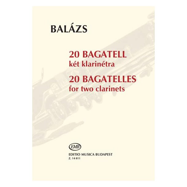 20 Bagatelles for two clarinets