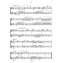 20 Bagatelles for two clarinets