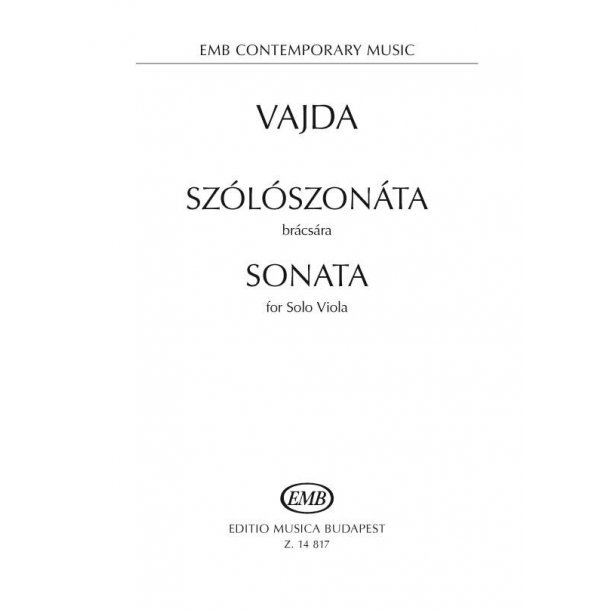 Sonata for Solo Viola (2004)