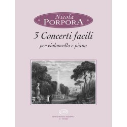 3 Concerti Facili per Violoncelle e Piano