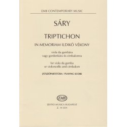 Triptichon - in Memoriam Ildiko V&eacute;kony