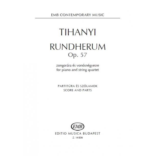 Rundherum Op. 57 : for piano, string quartet and add. instruments