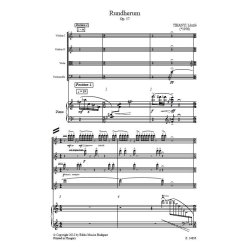 Rundherum Op. 57 : for piano, string quartet and add. instruments