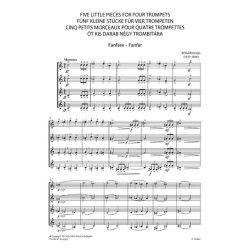 Five Little Pieces for four Trumpets
