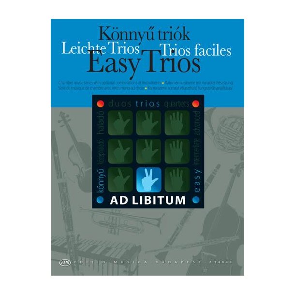 Easy Trios / Leichte Trios : Kammermusikserie mit variabler Besetzung