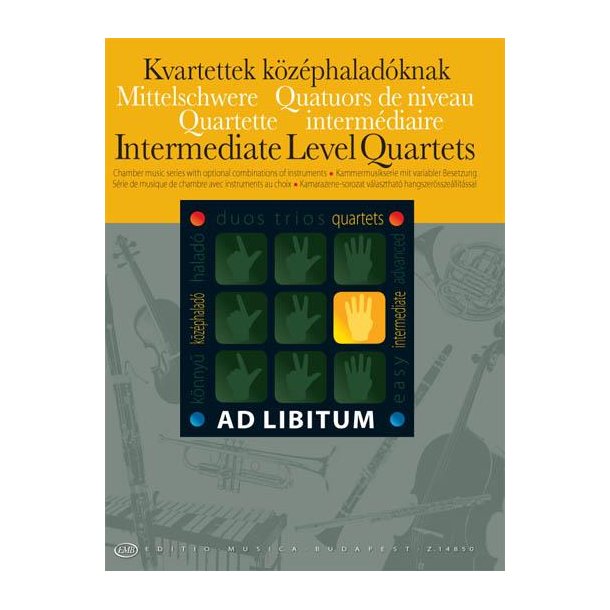 Intermediate Level Quartets / Mittelschwere Quarte : Kammermusikserie mit variabler Besetzung