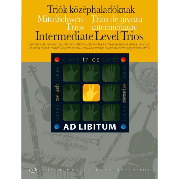 Intermediate Level Trios / Mittelschwere Trios : Kammermusikserie mit variabler Besetzung