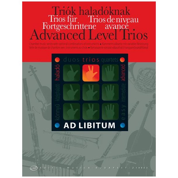 Advanced Level Trios / Trios f&uuml;r Fortgeschrittene : Kammermusikserie mit variabler Besetzung