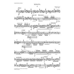 Sonata per Violoncello Solo : In preparation