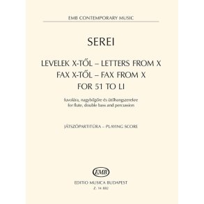 Letters from X, Fax from X, For 51 to LI