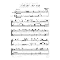 Letters from X, Fax from X, For 51 to LI