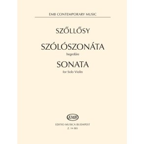 Sonata for Solo Violin (1947) : First edition