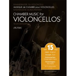 Chamber Music for/ Kammermusik f&uuml;r Violoncelli 15 : for 4 violoncellos