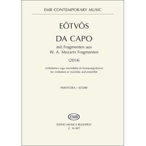 Da capo (2014) : for cimbalom or marimba and ensemble