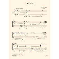 Echoes No. 2 : for two horns