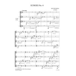 Echoes No. 4 : FOR FOUR hORNS