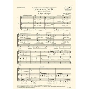 Nyar van, nyar : for children's choir