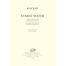 Stabat Mater : for soprano and baritone solo, mixed choir and orchestra