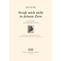 Strafe mich nicht in deinem Zorn