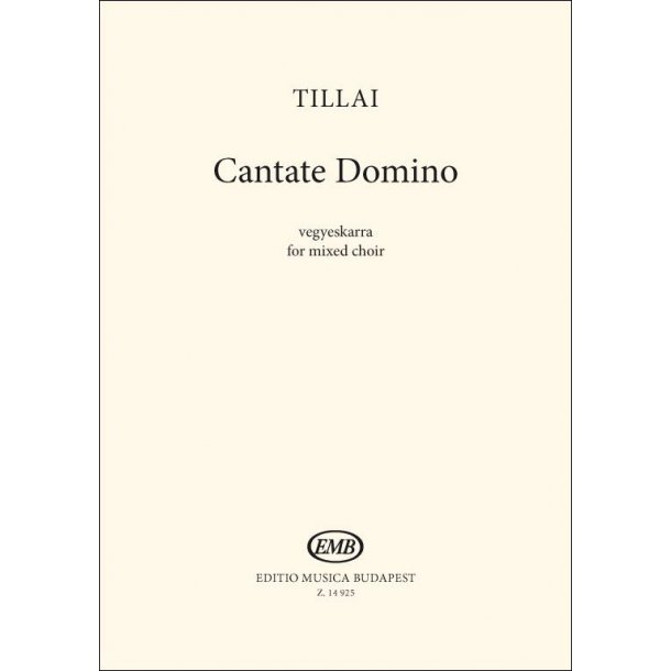 Cantate Domino : from Psalm 98 (97) for mixed choir