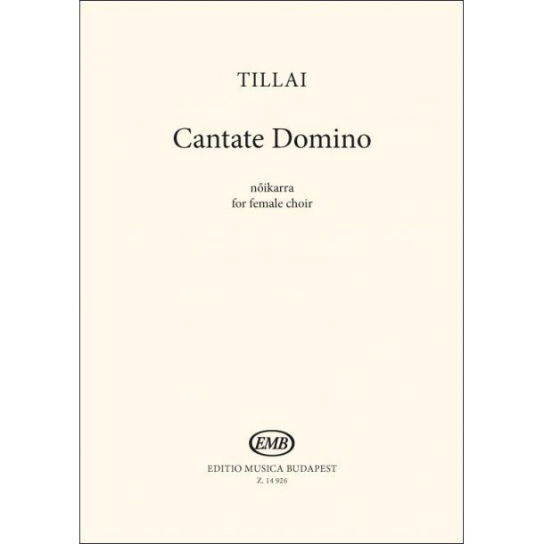 Cantate Domino : from Psalm 98 (97) for female choir