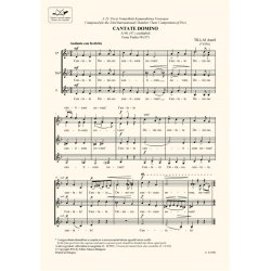 Cantate Domino : from Psalm 98 (97) for female choir