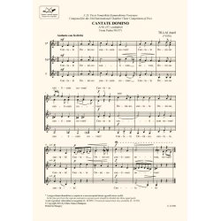 Cantate Domino : from Psalm 98 (97) for female choir