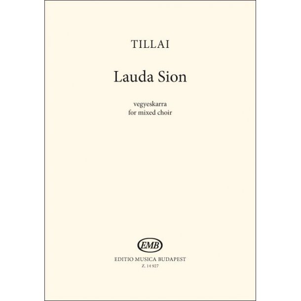 Lauda Sion : for mixed choir