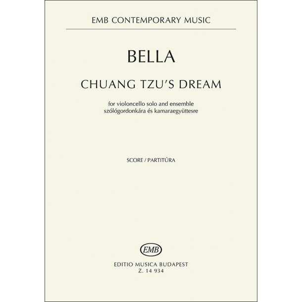 Chuang Tzu's Dream : for violoncello solo and ensemble (2008)