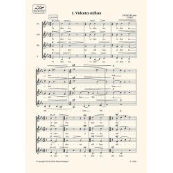 Three Christmas Motets : for four-part female choir