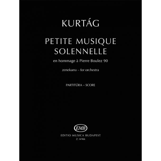 Petite Musique Solonnelle : en hommage a Pierre Boulez 90