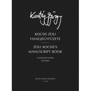 Zoli Kocsis's Manuscript book : Facsimile numbered edition with CD