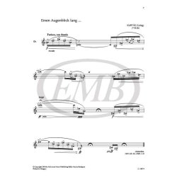 Signs, Games and Messages : Solo and Chamber Works