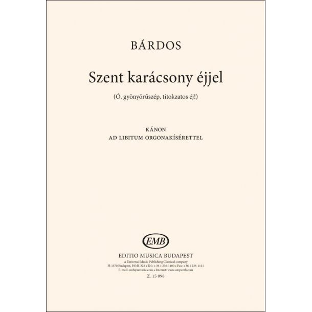 Szent kar&aacute;csony &eacute;jjel