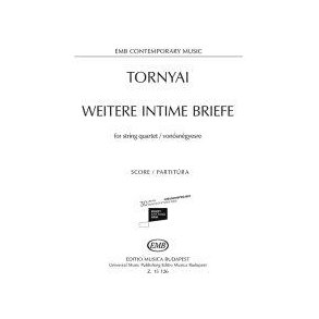 Weitere intime Briefe : for string quartet