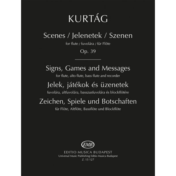 Scenes Op. 39 : Signs, Games and Messages