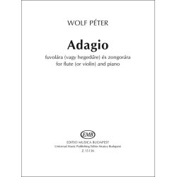 Adagio for flute (or violin) and piano
