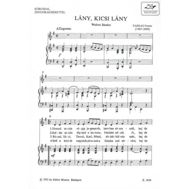 L&aacute;ny, kicsi l&aacute;ny...