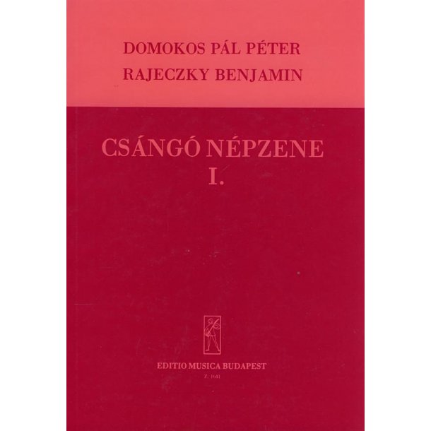 Collection of Cs&aacute;ng&oacute; Folksongs V1