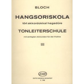 Tonleiterschule III op. 5 mit zerlegten Akkorden : mit zerlegten Akkorden