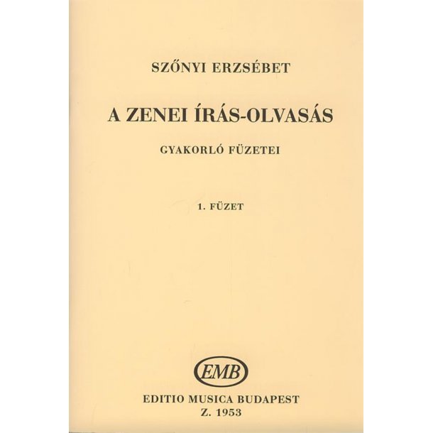 Methodik des musikalischen Schreibens und Lesens 1