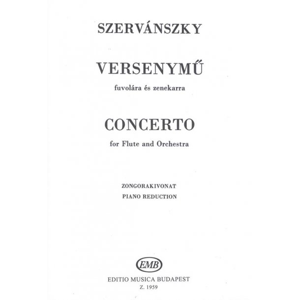 Concerto for flute and orchestra