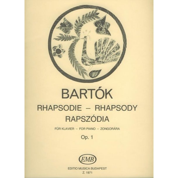 Rhapsodie op. 1 Erste Fassung : Erste Fassung