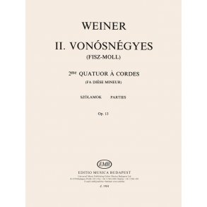 Streichquartett Nr. 2 Op. 13 (Fis-Moll)