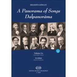 A Panorama of Songs 2A : Easy songs from four centuries in six languages for high voice