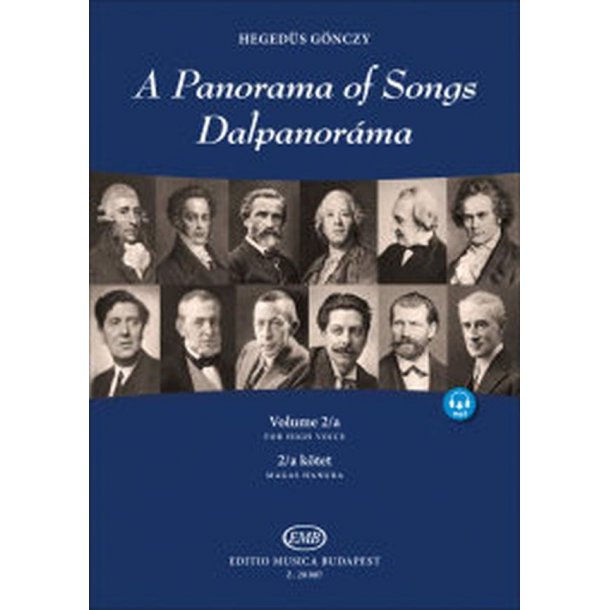 A Panorama of Songs 2A : Easy songs from four centuries in six languages for high voice
