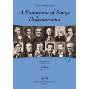 A Panorama of Songs 2B : Easy songs from four centuries in six languages for low voice