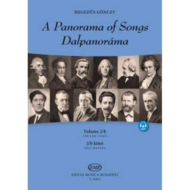 A Panorama of Songs 2B : Easy songs from four centuries in six languages for low voice